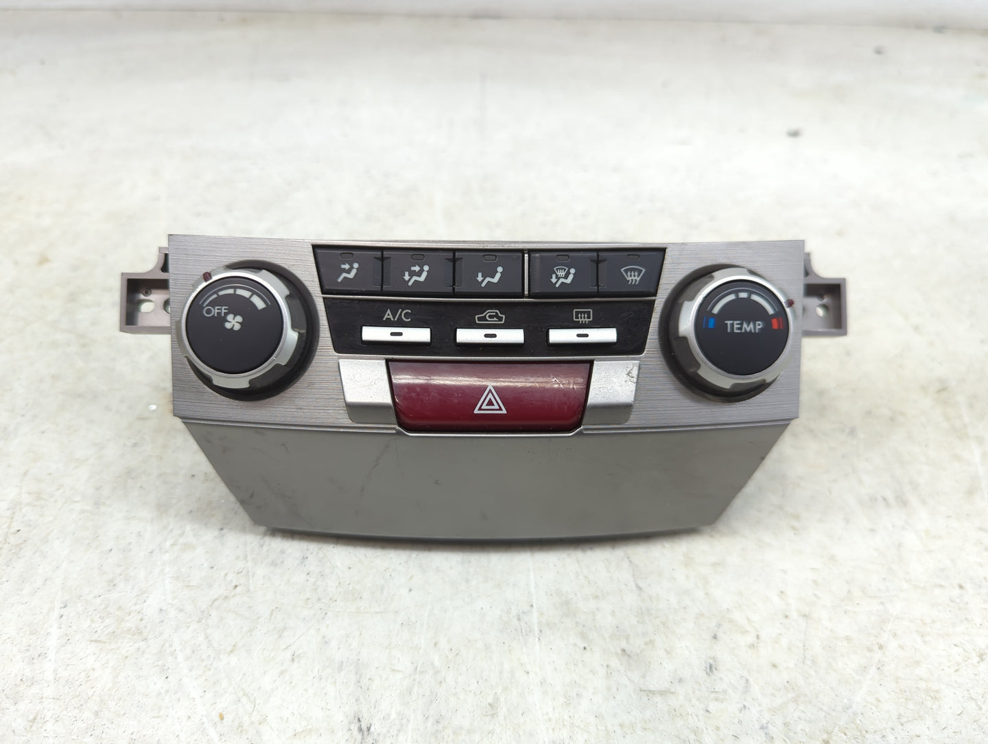 2011 Subaru Legacy Climate Control Module Temperature AC/Heater Replacement P/N:72311AJ08A MX237000-2752 Fits OEM Used Auto 