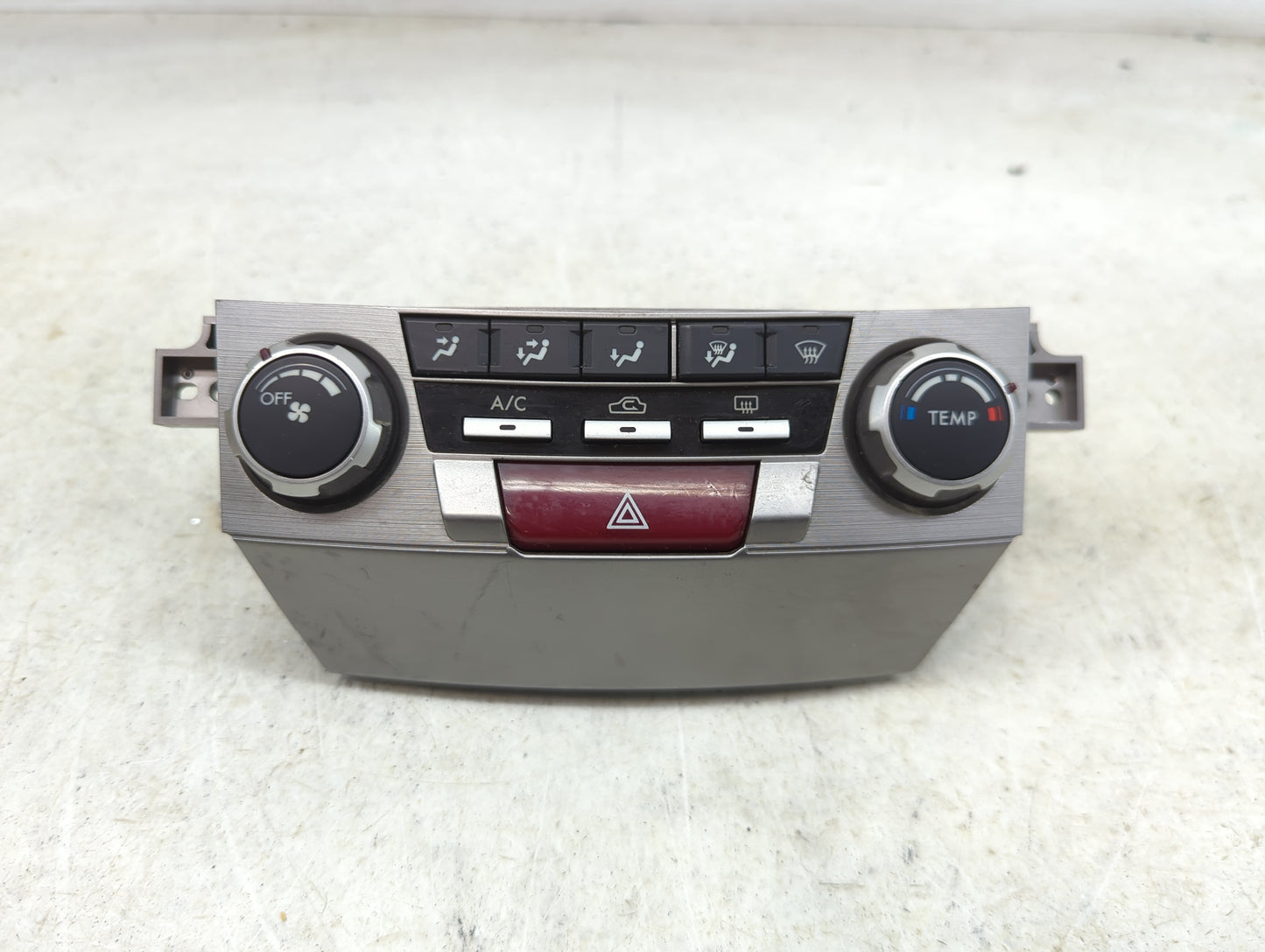 2011 Subaru Legacy Climate Control Module Temperature AC/Heater Replacement P/N:72311AJ08A MX237000-2752 Fits OEM Used Auto 
