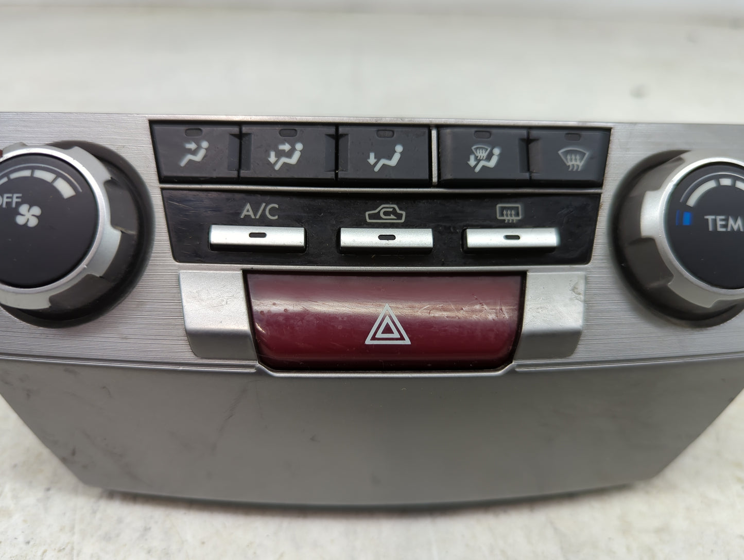 2011 Subaru Legacy Climate Control Module Temperature AC/Heater Replacement P/N:72311AJ08A MX237000-2752 Fits OEM Used Auto 