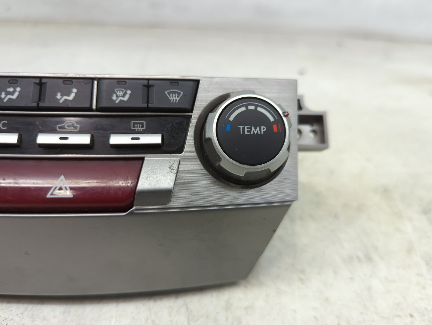 2011 Subaru Legacy Climate Control Module Temperature AC/Heater Replacement P/N:72311AJ08A MX237000-2752 Fits OEM Used Auto 
