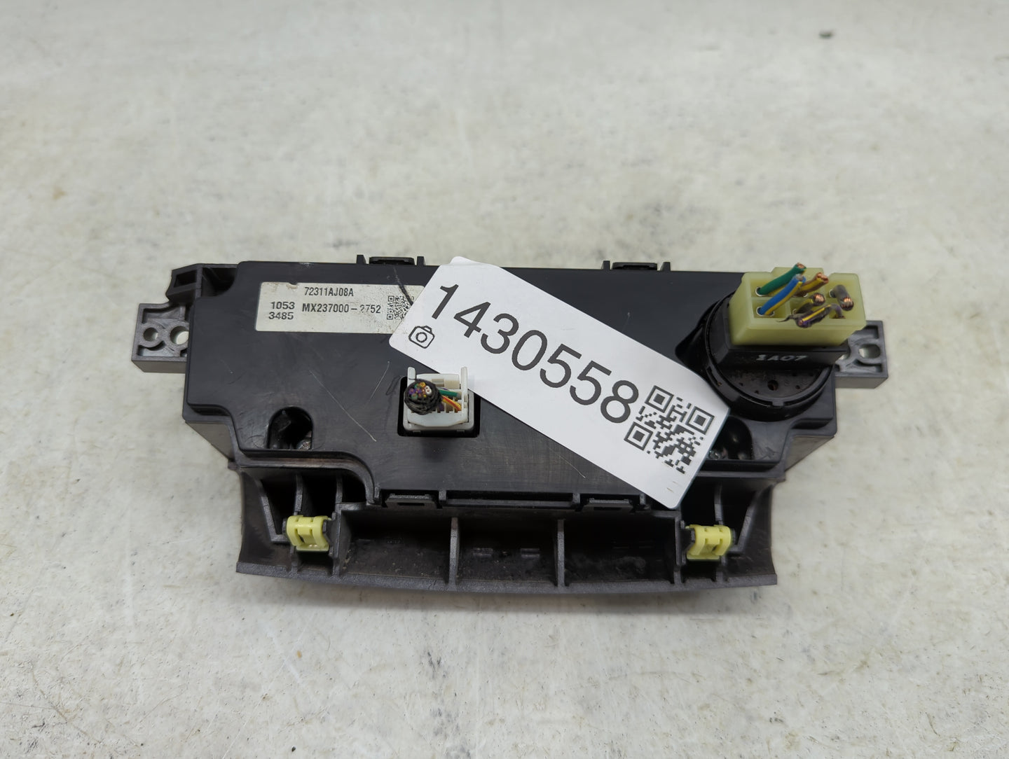 2011 Subaru Legacy Climate Control Module Temperature AC/Heater Replacement P/N:72311AJ08A MX237000-2752 Fits OEM Used Auto 