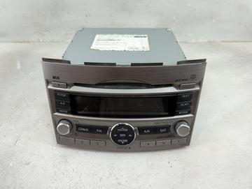2011 Subaru Legacy Radio AM FM Cd Player Receiver Replacement Fits OEM Used Auto Parts - Oemusedautoparts1.com