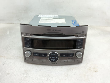 2010-2012 Subaru Legacy Radio AM FM Cd Player Receiver Replacement P/N:86201AJ60A CQ-EF1860VD Fits Fits 2010 2011 2012 OEM U