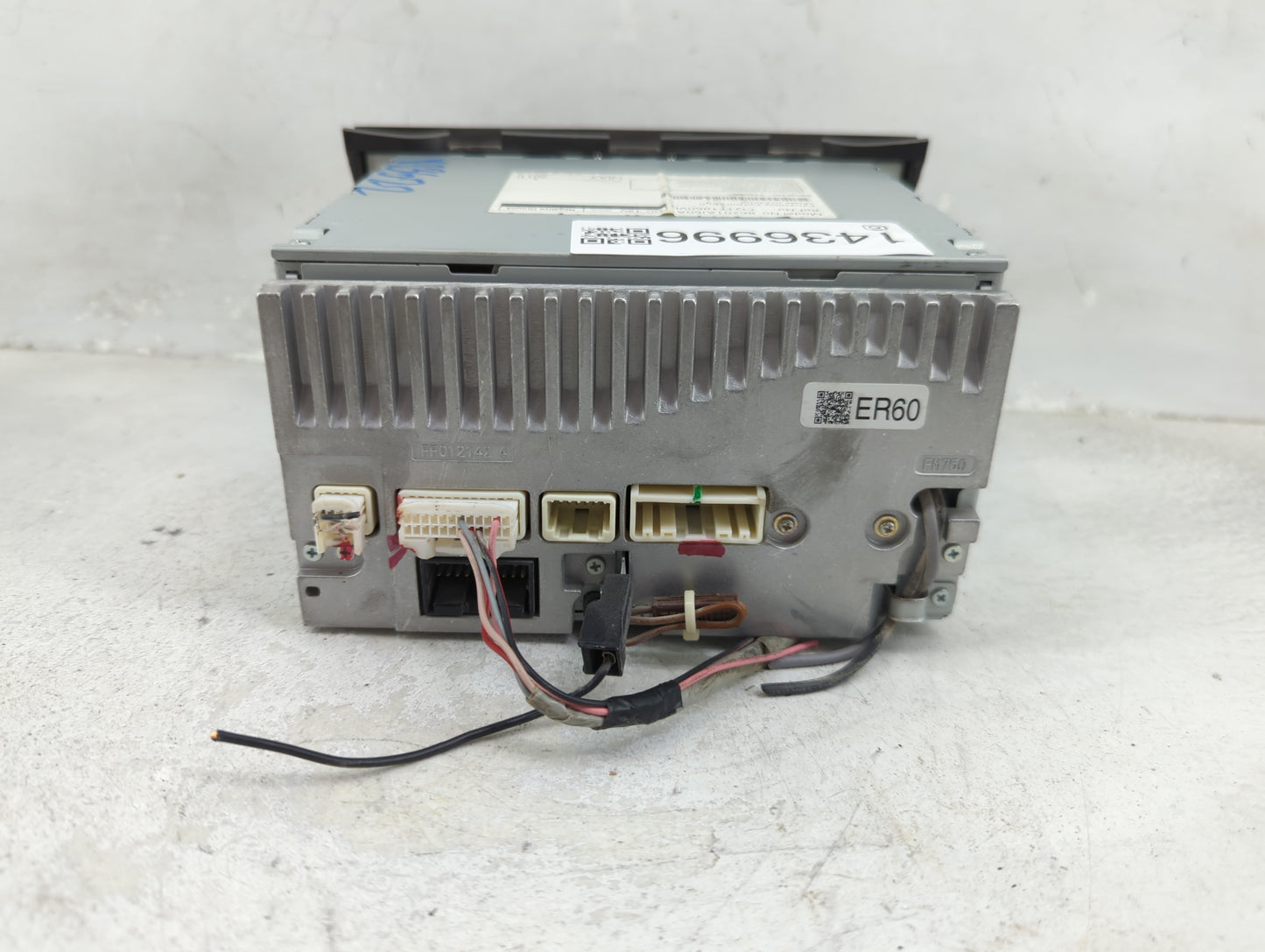2010-2012 Subaru Legacy Radio AM FM Cd Player Receiver Replacement P/N:86201AJ60A CQ-EF1860VD Fits Fits 2010 2011 2012 OEM U