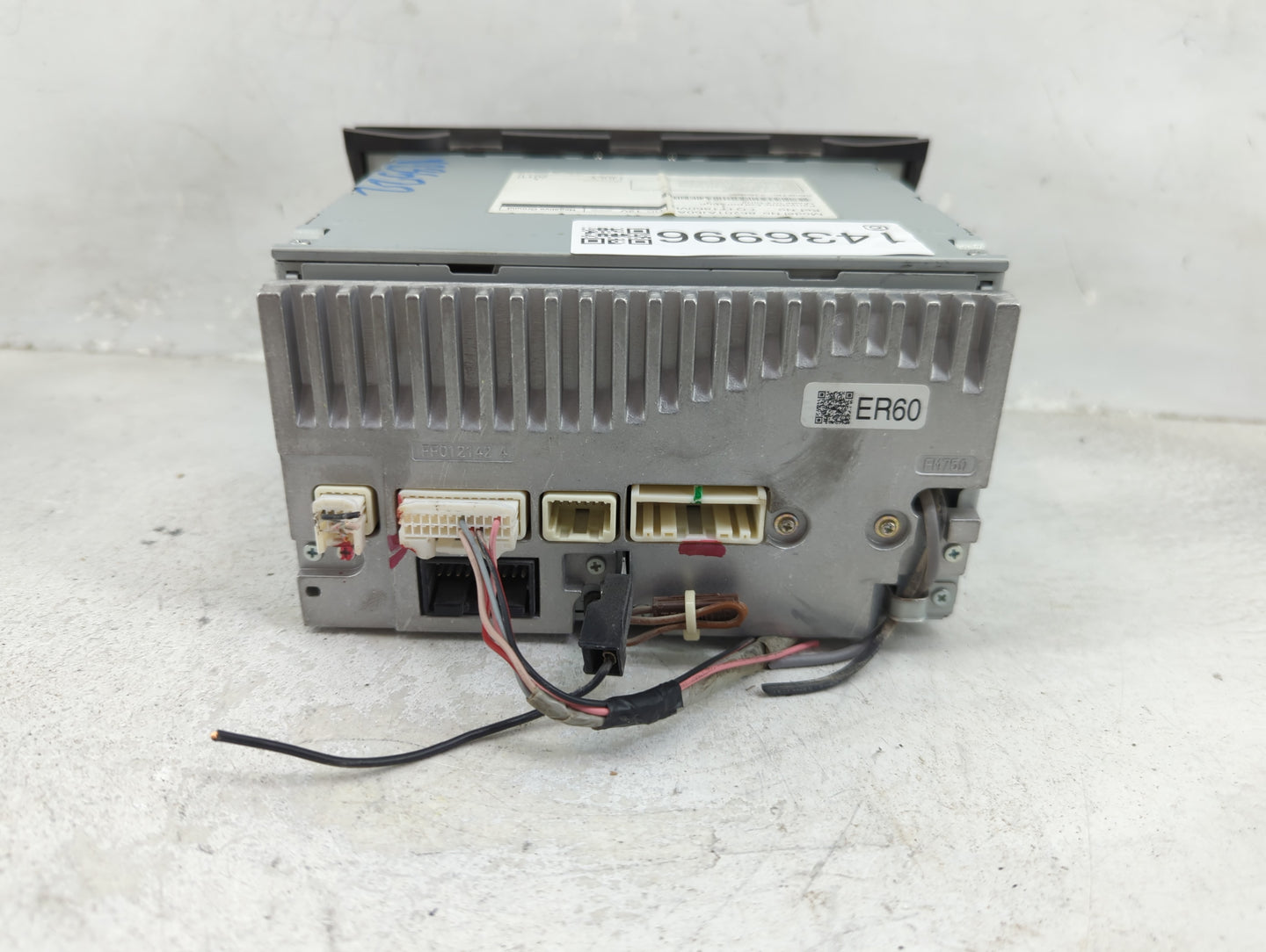 2010-2012 Subaru Legacy Radio AM FM Cd Player Receiver Replacement P/N:86201AJ60A CQ-EF1860VD Fits Fits 2010 2011 2012 OEM U