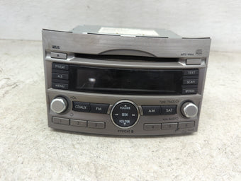 compare product 2010-2012 Subaru Legacy Radio AM FM Cd Player Receiver Replacement P/N:86201AJ04A CQ-JF1860VD Fits Fits 2010 2011 2012 OEM Used Auto Parts