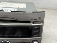 2010-2012 Subaru Legacy Radio AM FM Cd Player Receiver Replacement P/N:86201AJ04A CQ-JF1860VD Fits Fits 2010 2011 2012 OEM U