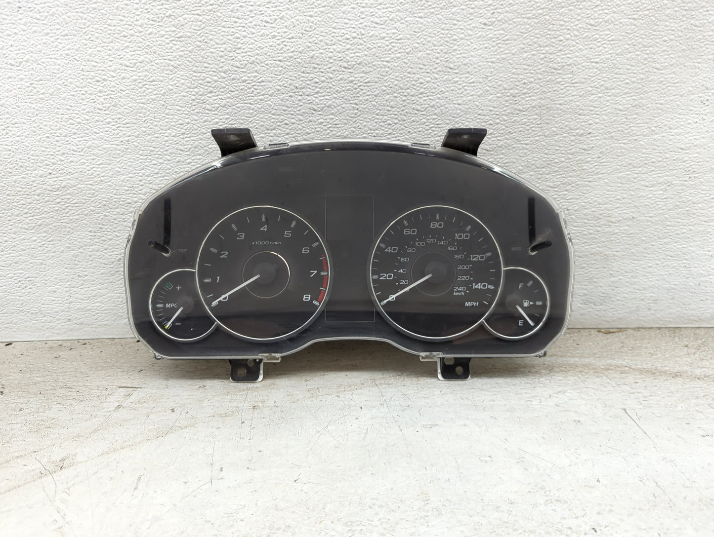 2011 Subaru Legacy Instrument Cluster Speedometer Gauges P/N:85003AJ31A Miles: Fits OEM Used Auto Parts - Oemusedautoparts1.