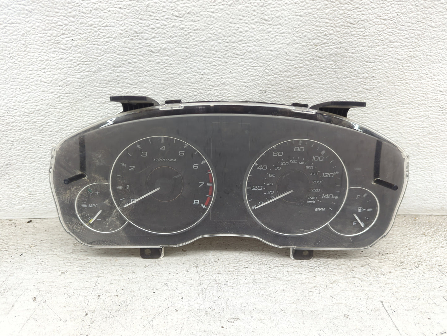 2011-2011 Subaru Legacy Speedometer Instrument Cluster Gauges 85003aj31a - Oemusedautoparts1.com