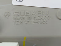 2011 Subaru Legacy Overhead Roof Console - Oemusedautoparts1.com