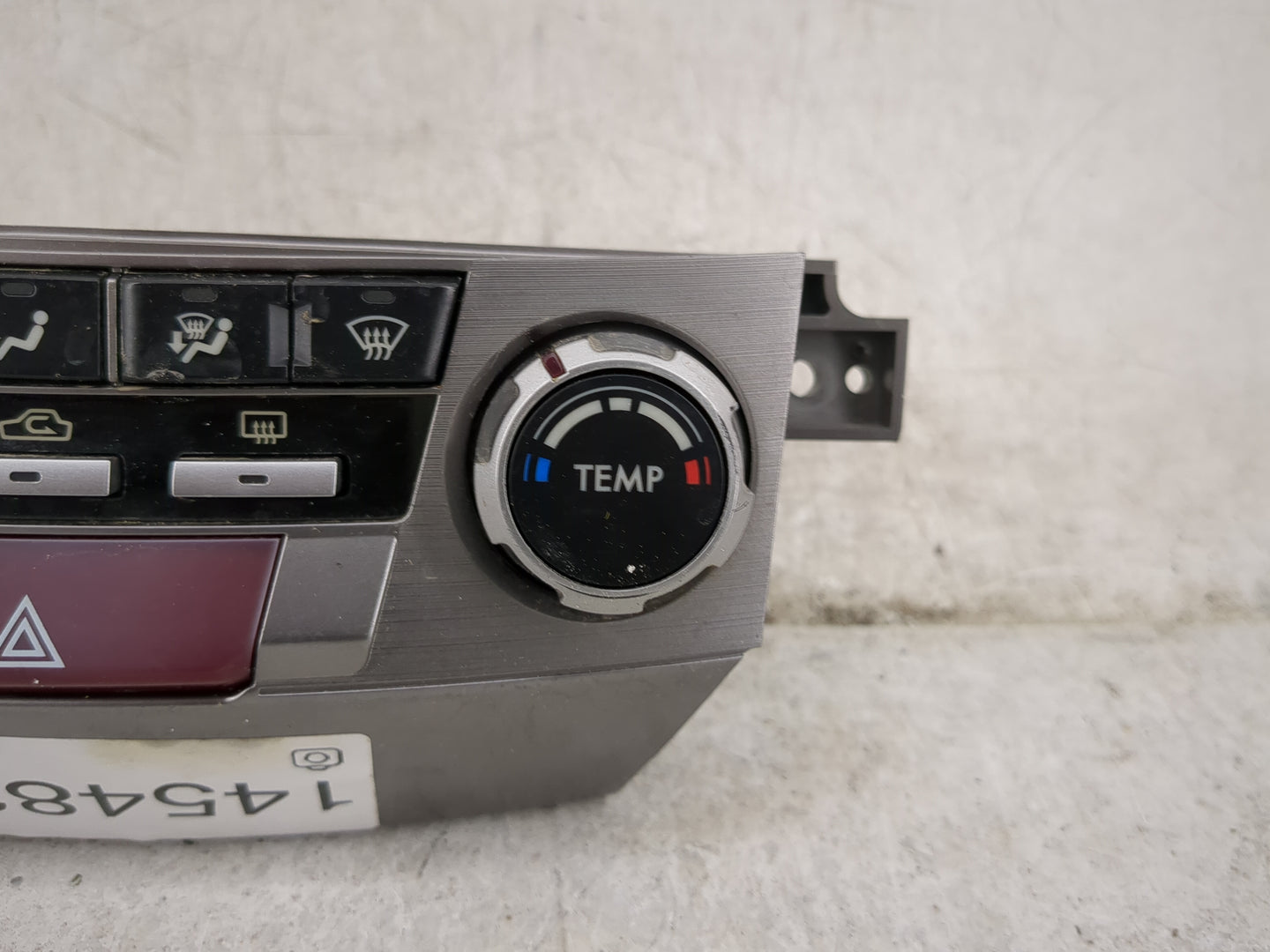 2010-2014 Subaru Legacy Climate Control Module Temperature AC/Heater Replacement P/N:72311AJ08A Fits Fits 2010 2011 2012 201