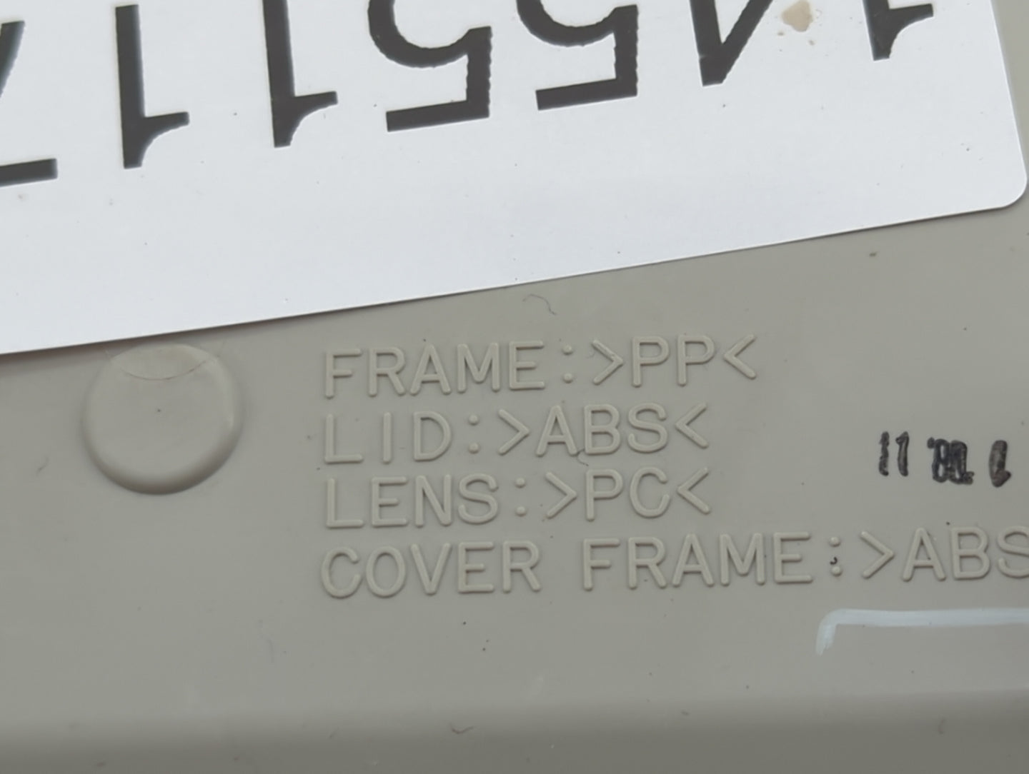 2011 Subaru Legacy Overhead Roof Console - Oemusedautoparts1.com