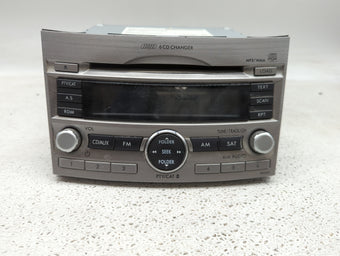 compare product 2010-2012 Subaru Legacy Radio AM FM Cd Player Receiver Replacement P/N:86201AJ60A Fits Fits 2010 2011 2012 OEM Used Auto Parts