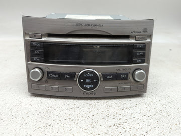 2010-2012 Subaru Legacy Radio AM FM Cd Player Receiver Replacement P/N:86201AJ60A Fits Fits 2010 2011 2012 OEM Used Auto Par