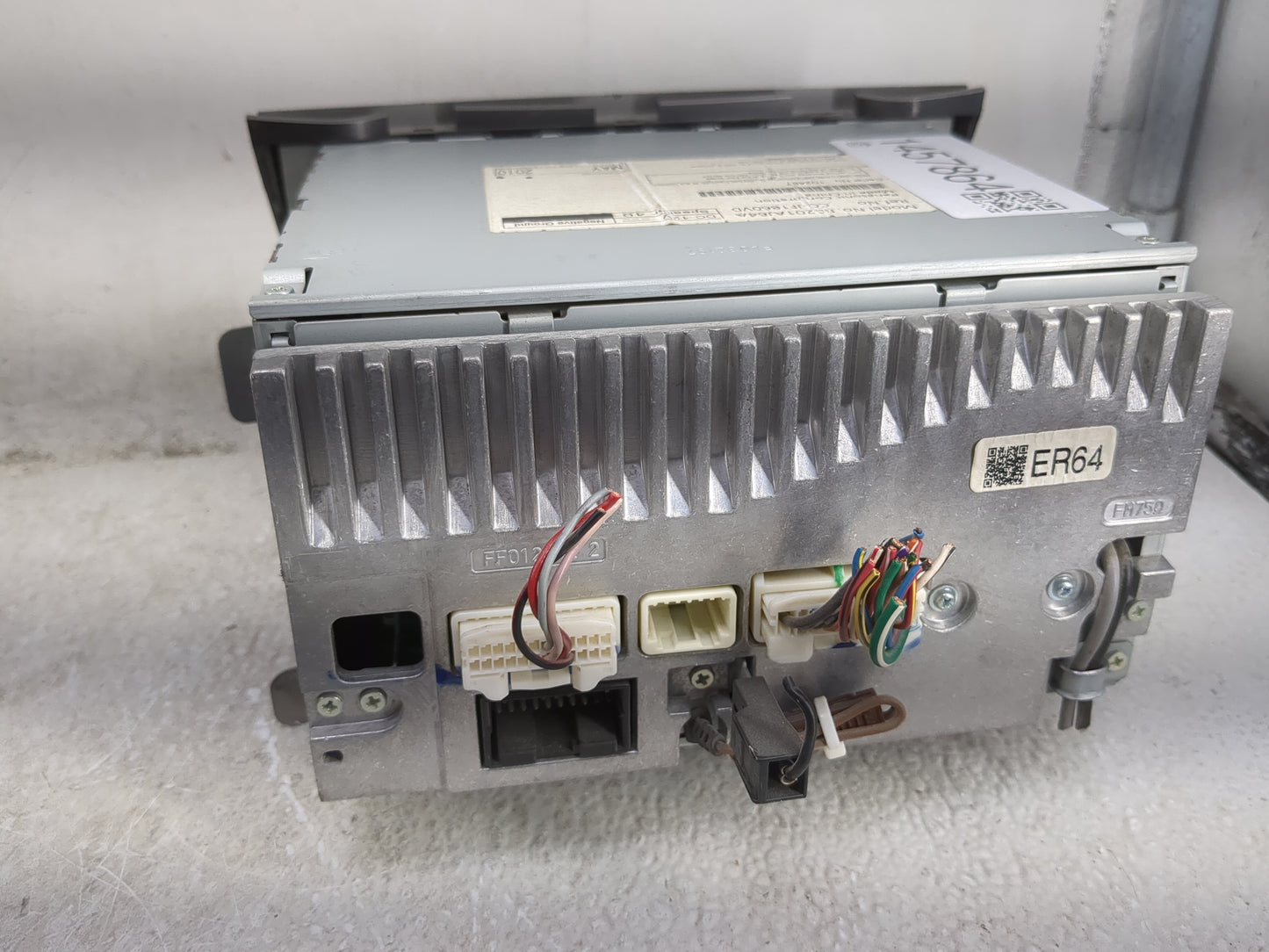 2010-2012 Subaru Legacy Radio AM FM Cd Player Receiver Replacement P/N:86201AJ64A CQ-JF1860VD Fits Fits 2010 2011 2012 OEM U