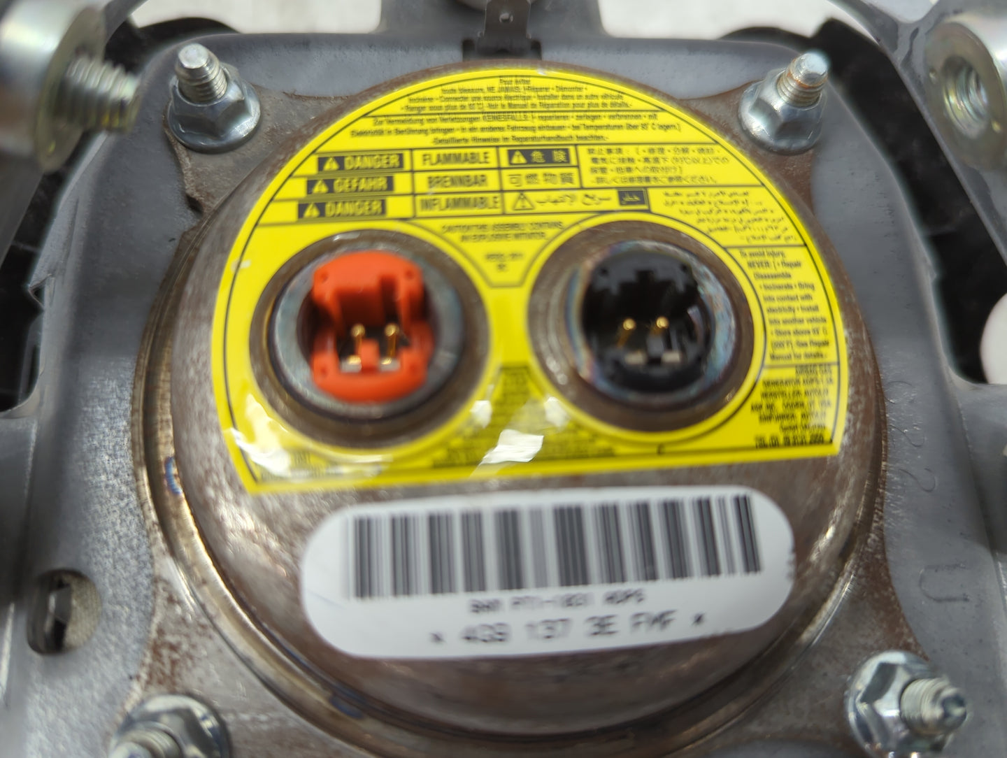 2010-2011 Subaru Legacy Air Bag Driver Left Steering Wheel Mounted P/N:4G9 137 3E FMF BAM PT1-1031 ADPS Fits Fits 2010 2011 