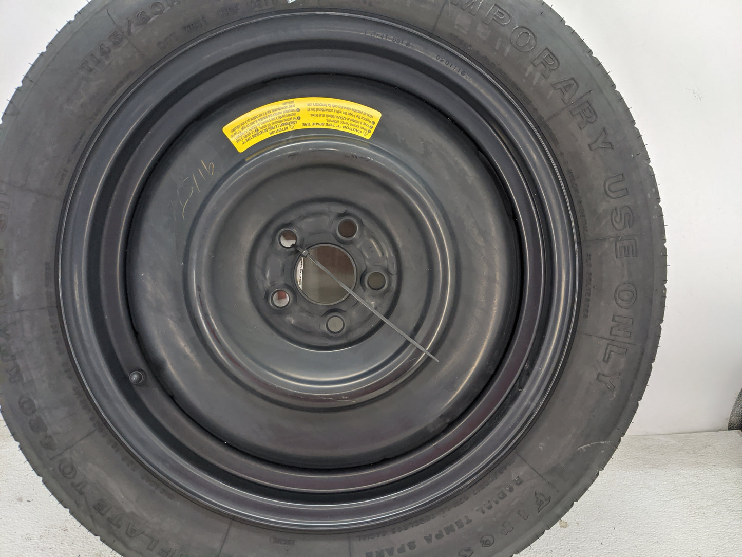 2010-2014 Subaru Legacy Spare Donut Tire Wheel Rim Oem 1461485 - Oemusedautoparts1.com