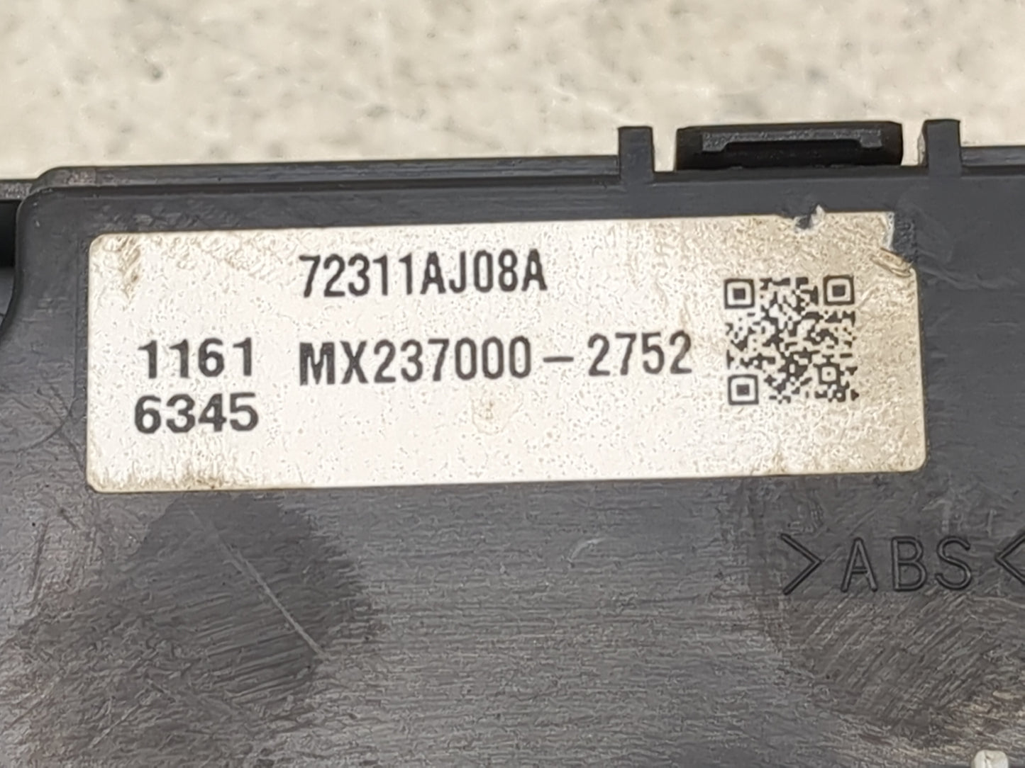 2010-2014 Subaru Legacy Climate Control Module Temperature AC/Heater Replacement P/N:MX237000-2752 72311AJ08A Fits OEM Used 