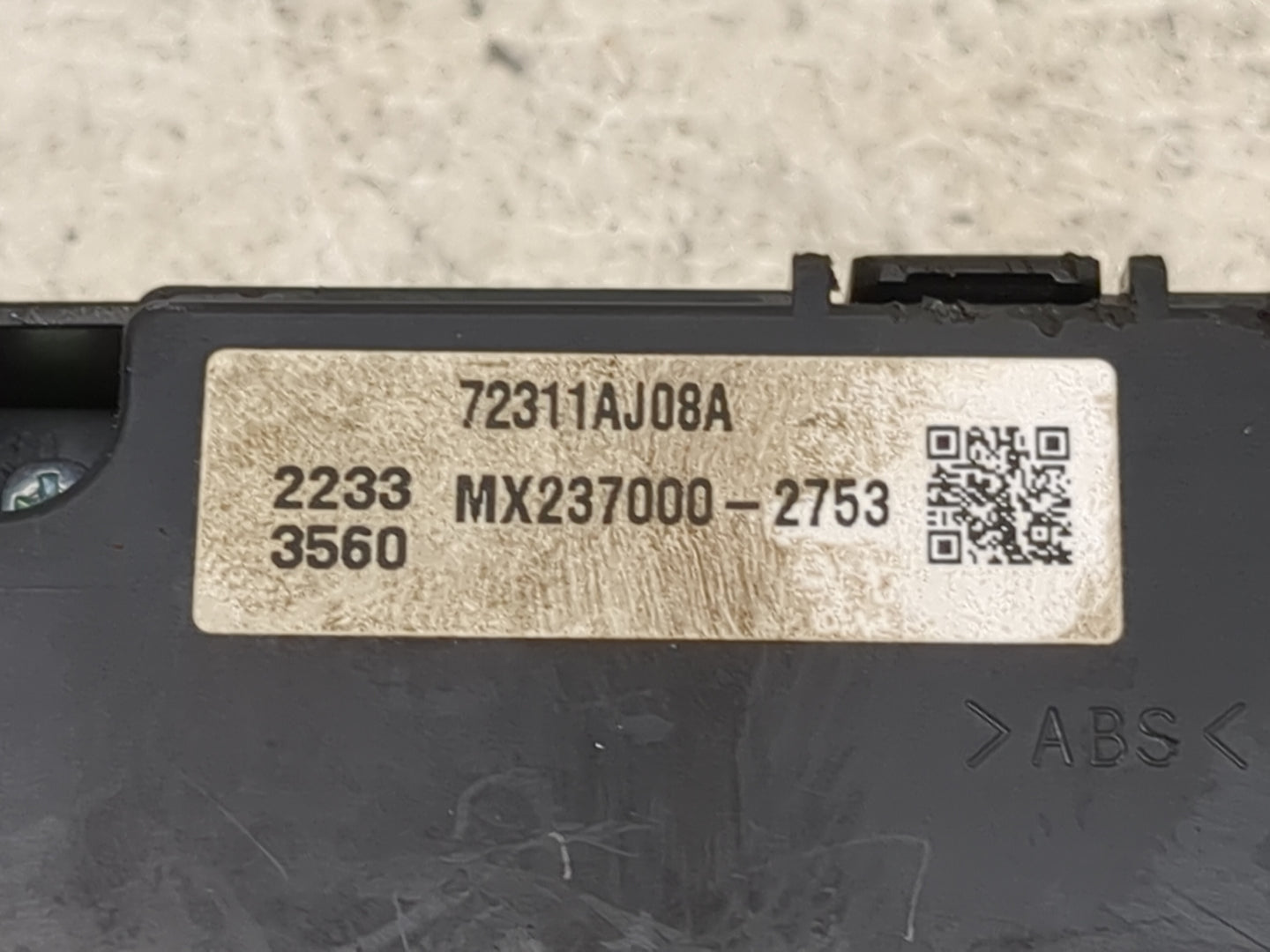 2010-2014 Subaru Legacy Climate Control Module Temperature AC/Heater Replacement P/N:72311AJ08A Fits Fits 2010 2011 2012 201
