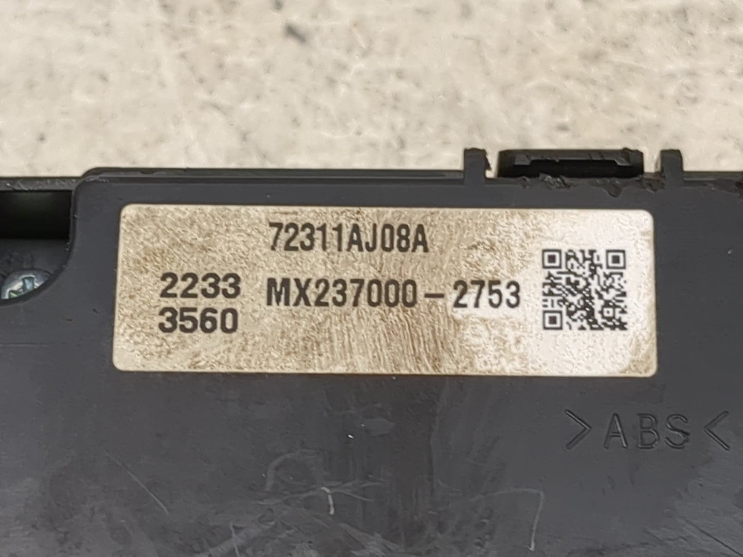 2010-2014 Subaru Legacy Climate Control Module Temperature AC/Heater Replacement P/N:72311AJ08A Fits Fits 2010 2011 2012 201