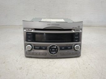 compare product 2010-2012 Subaru Legacy Radio AM FM Cd Player Receiver Replacement P/N:86201AJ60A CQ-EF1860VD Fits 2010 2011 2012 OEM Used Auto Parts