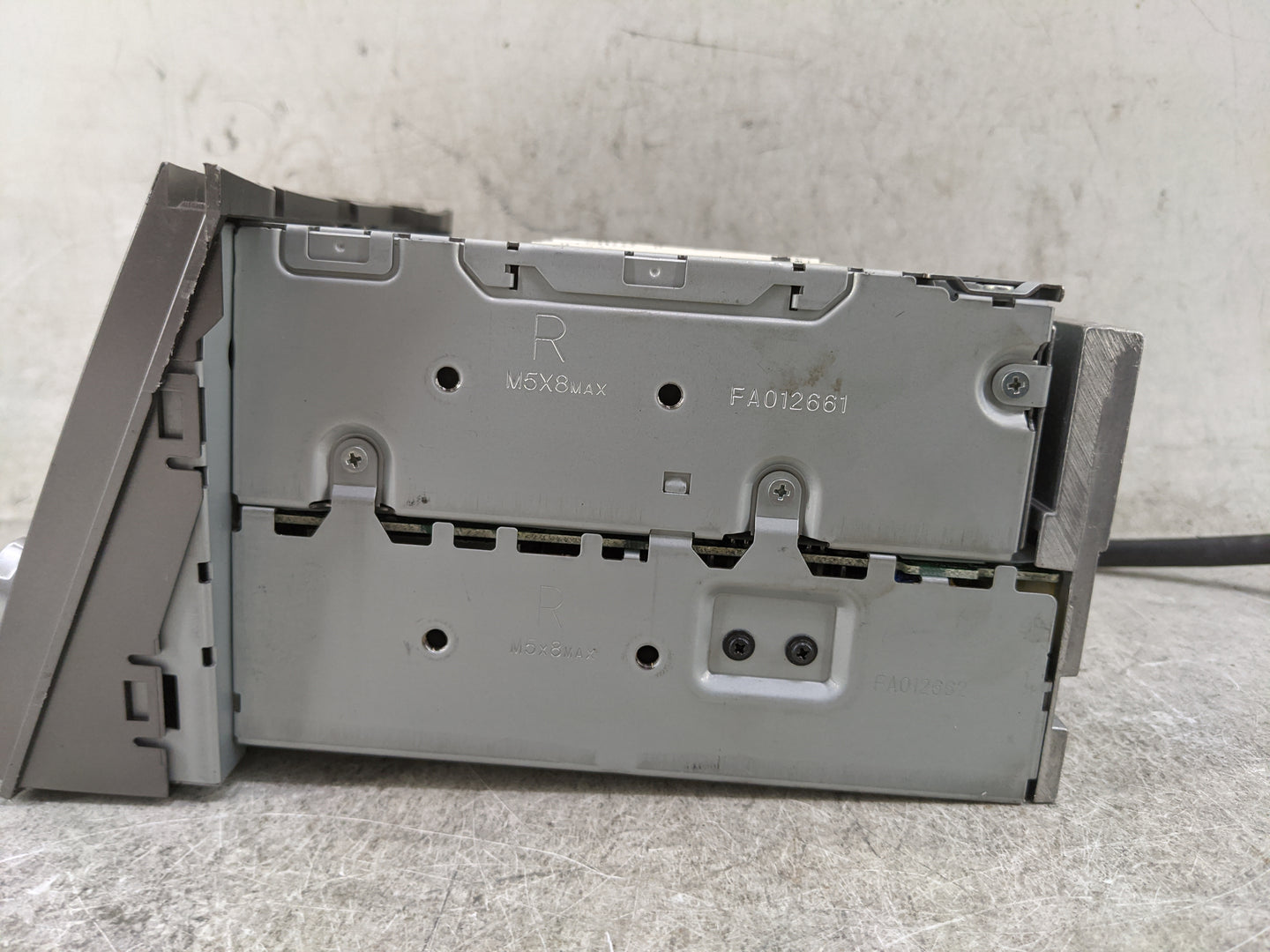2010-2012 Subaru Legacy Radio AM FM Cd Player Receiver Replacement P/N:86201AJ60A CQ-EF1860VD, PE601SU6 Fits Fits 2010 2011 