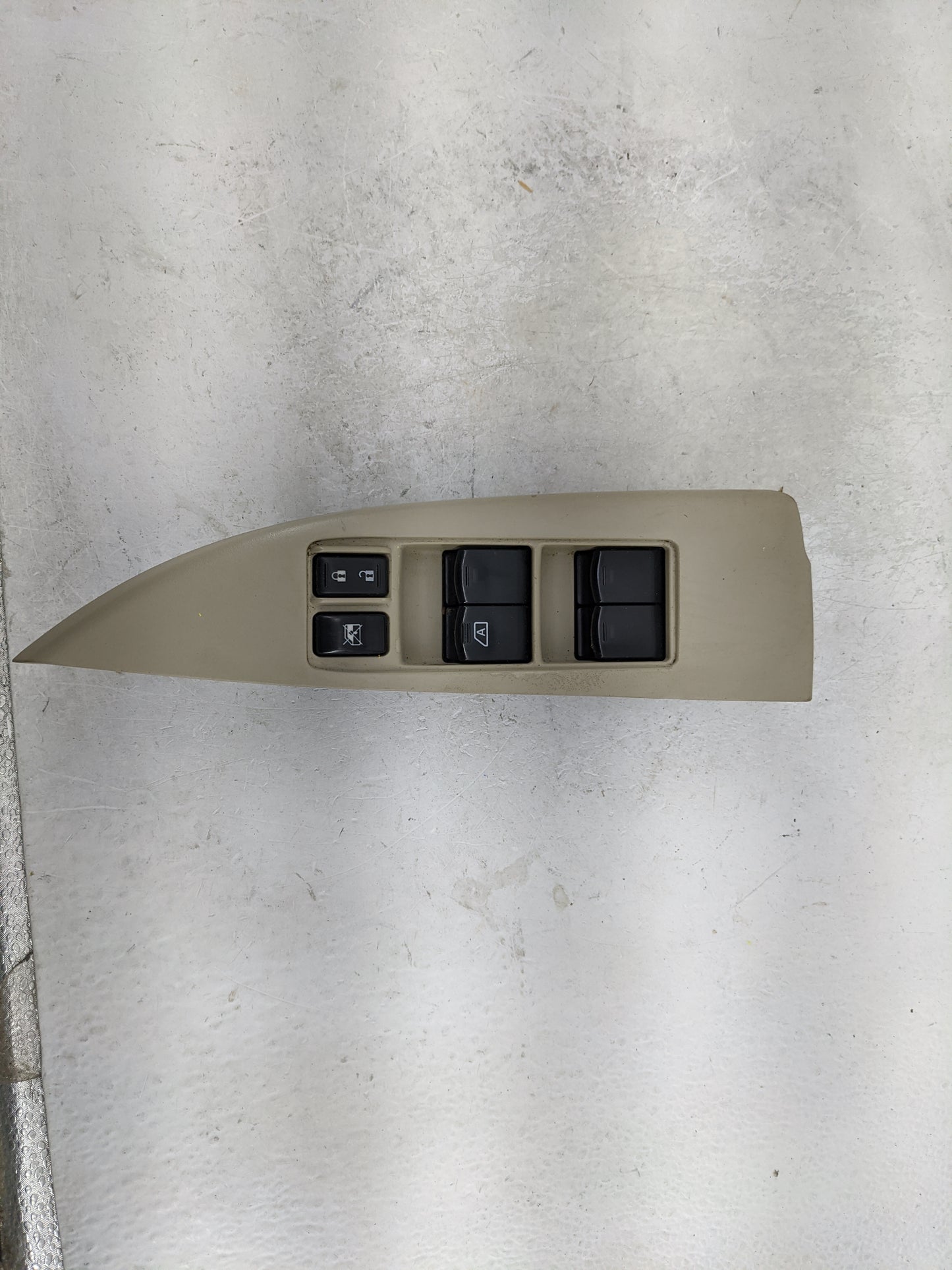 2011-2012 Subaru Legacy Master Power Window Switch Replacement Driver Side Left Fits Fits 2011 2012 OEM Used Auto Parts - Oe