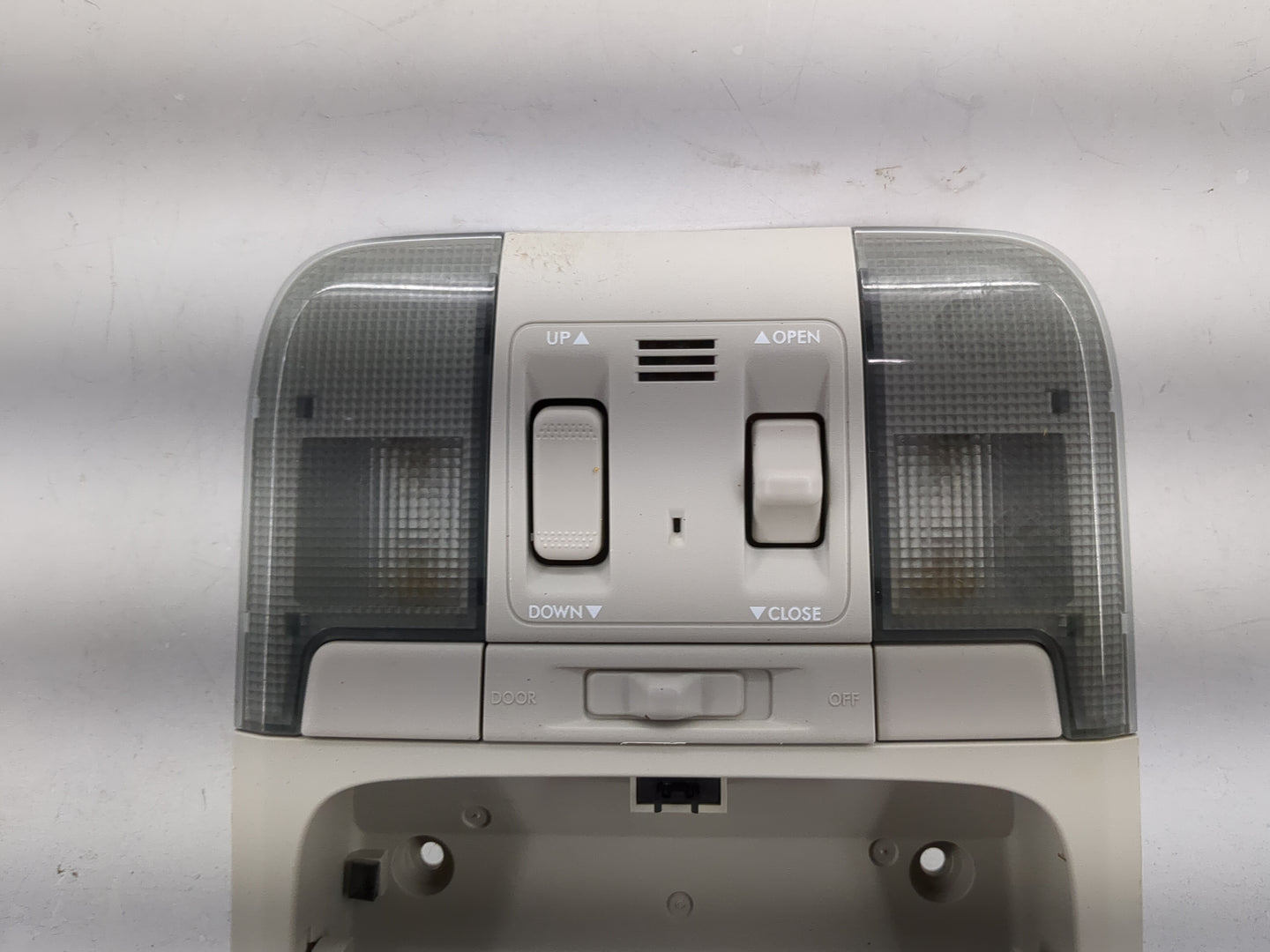 2011 Subaru Legacy Overhead Roof Console Tan - Oemusedautoparts1.com