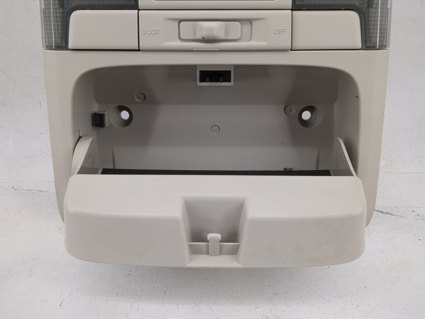 2011 Subaru Legacy Overhead Roof Console Tan - Oemusedautoparts1.com