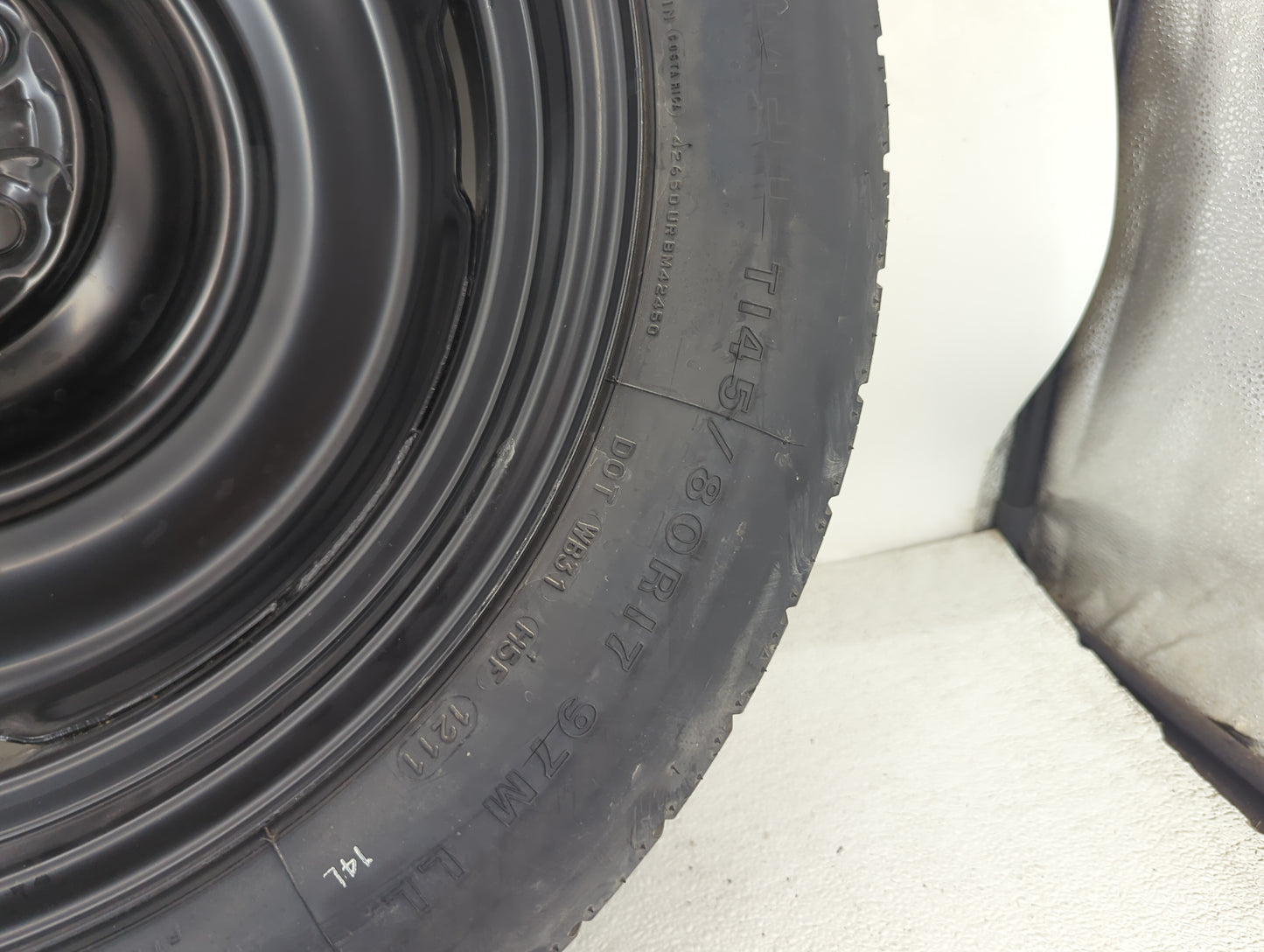 2010-2014 Subaru Legacy Spare Donut Tire Wheel Rim Oem 1486984 - Oemusedautoparts1.com