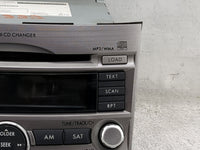2010-2012 Subaru Legacy Radio AM FM Cd Player Receiver Replacement P/N:86201AJ60A CQ-EF1860VD Fits Fits 2010 2011 2012 OEM U