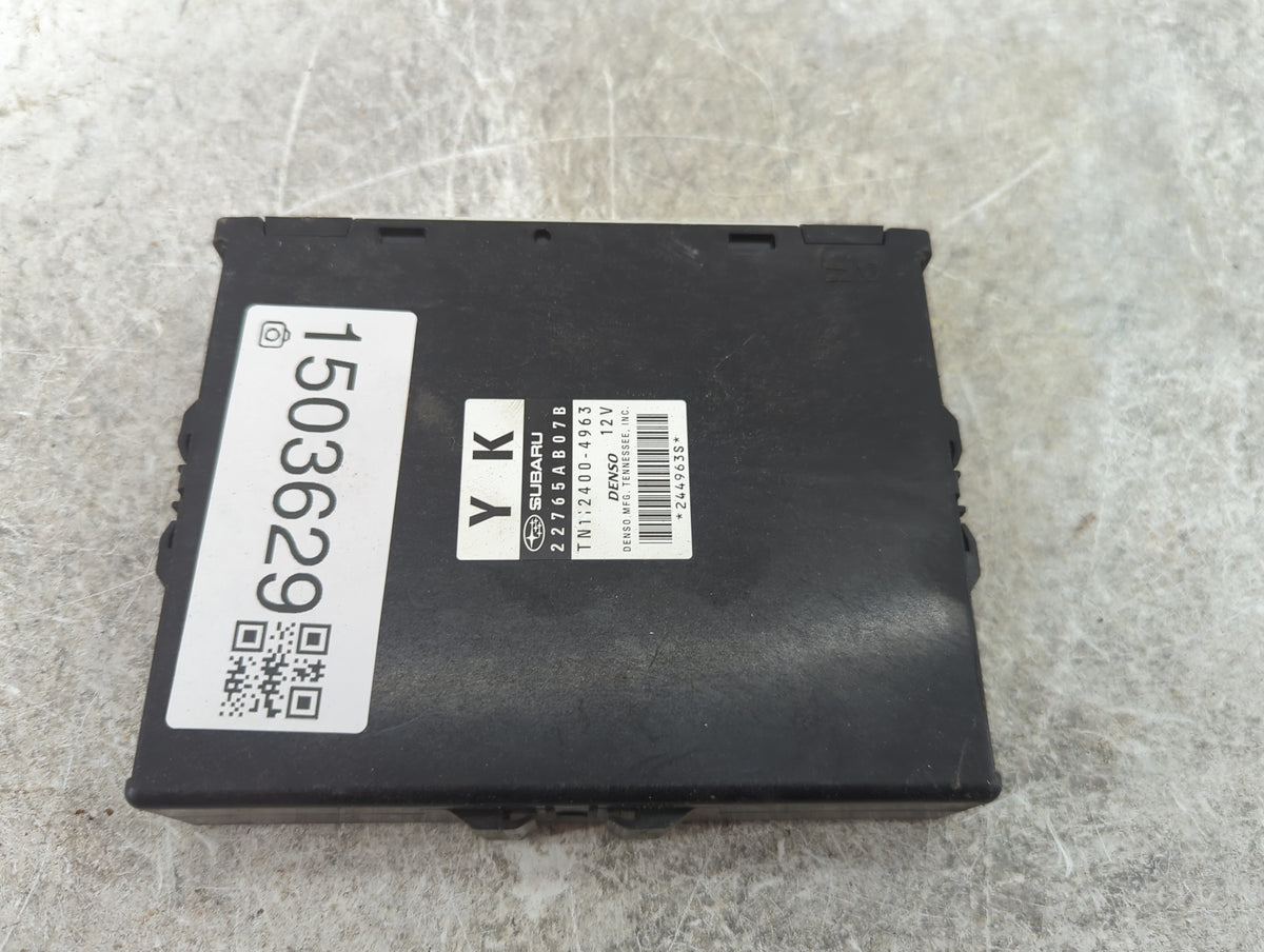 2011 Subaru Legacy Electric Control Module 22765ab07b|tn1:2400-4963 - Oemusedautoparts1.com