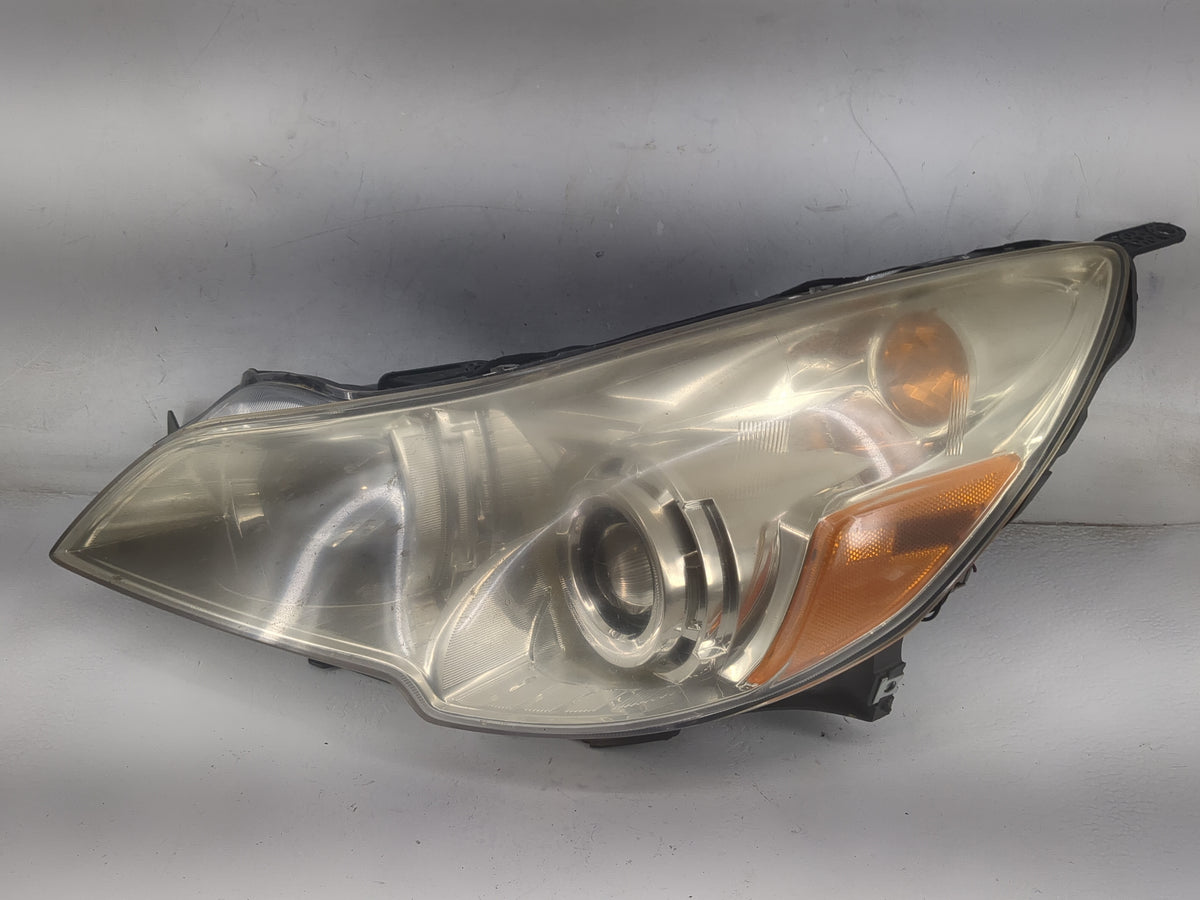 2010-2012 Subaru Legacy Driver Left Oem Head Light Headlight Lamp Black 1518394 - Oemusedautoparts1.com