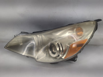 2010-2012 Subaru Legacy Driver Left Oem Head Light Headlight Lamp Black 1518394 - Oemusedautoparts1.com