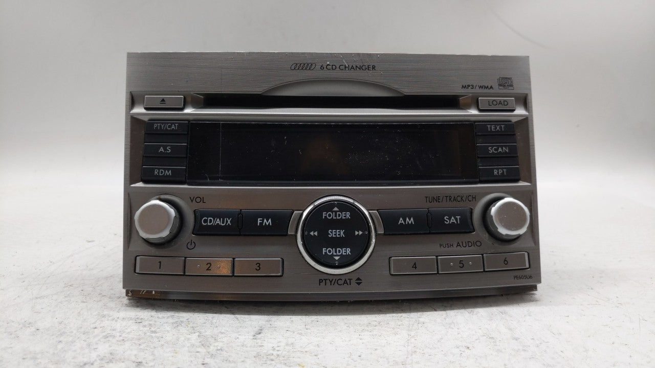 2010-2012 Subaru Legacy Am Fm Cd Player Radio Receiver - Oemusedautoparts1.com