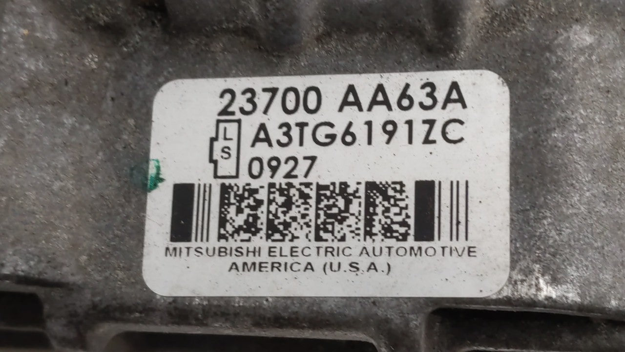 2010-2012 Subaru Legacy Alternator Replacement Generator Charging Assembly Engine OEM P/N:23700 AA63A 23700 AA63B Fits OEM U