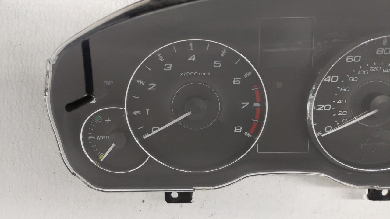 2011 Subaru Legacy Instrument Cluster Speedometer Gauges P/N:85003AJ31A Fits OEM Used Auto Parts - Oemusedautoparts1.com