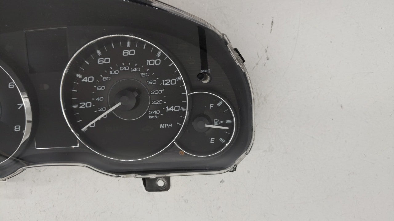 2011 Subaru Legacy Instrument Cluster Speedometer Gauges P/N:85003AJ31A Fits OEM Used Auto Parts - Oemusedautoparts1.com