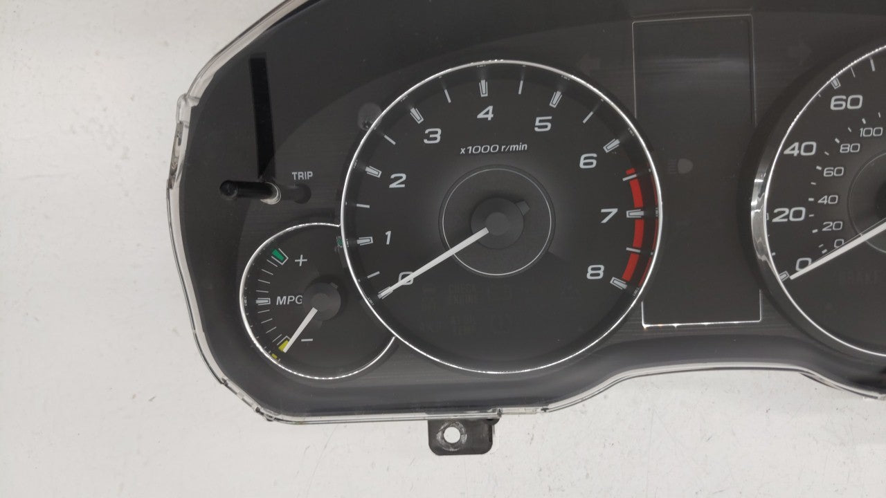 2011 Subaru Legacy Instrument Cluster Speedometer Gauges P/N:85003AJ31A Fits OEM Used Auto Parts - Oemusedautoparts1.com