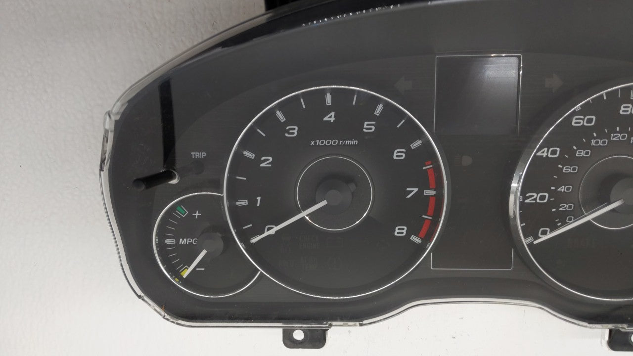 2011 Subaru Legacy Instrument Cluster Speedometer Gauges P/N:85003AJ31A Fits OEM Used Auto Parts - Oemusedautoparts1.com