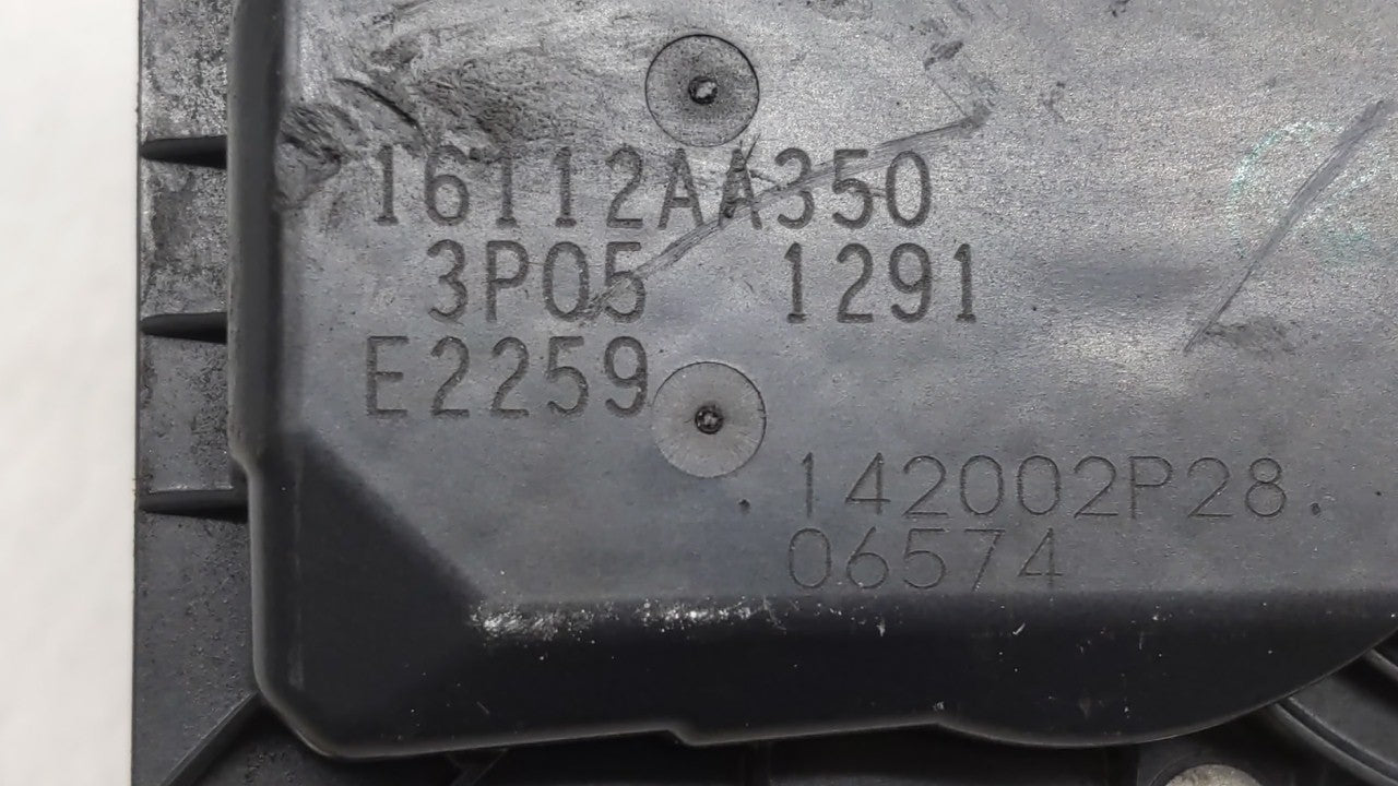 2010-2012 Subaru Legacy Throttle Body P/N:16112AA350 Fits Fits 2010 2011 2012 OEM Used Auto Parts - Oemusedautoparts1.com