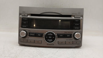 2010-2012 Subaru Legacy Am Fm Cd Player Radio Receiver - Oemusedautoparts1.com