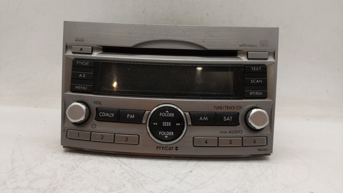 2010-2012 Subaru Legacy Am Fm Cd Player Radio Receiver 239780 - Oemusedautoparts1.com