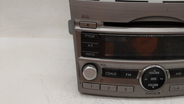 2010-2012 Subaru Legacy Am Fm Cd Player Radio Receiver