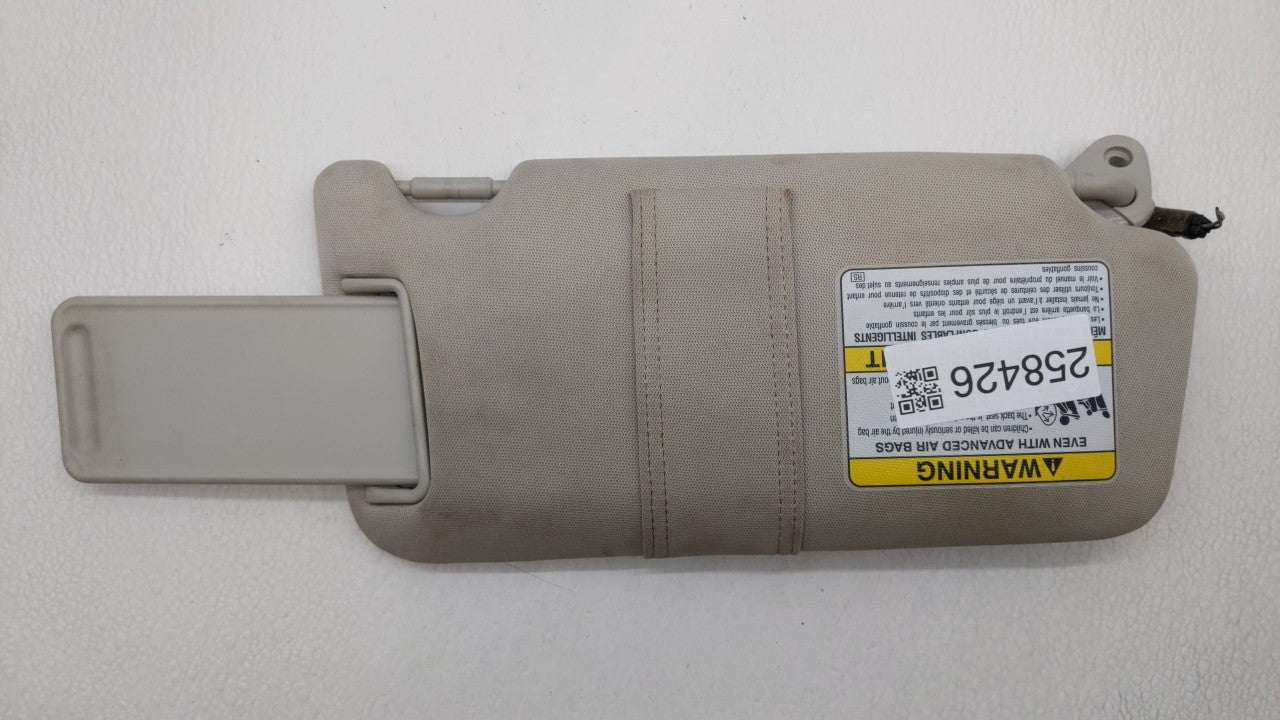 2010-2014 Subaru Legacy Sun Visor Shade Replacement Driver Left Mirror Fits Fits 2010 2011 2012 2013 2014 OEM Used Auto Part