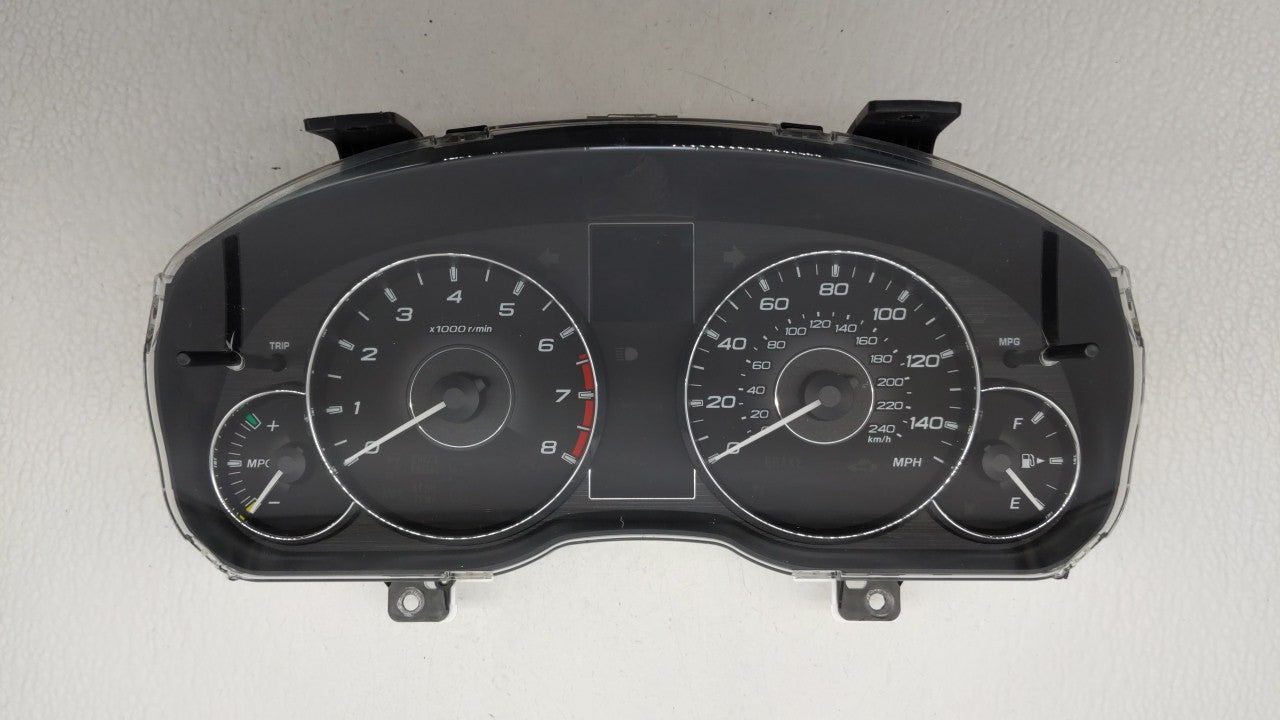 2011 Subaru Legacy Instrument Cluster Speedometer Gauges P/N:85003AJ31A Fits OEM Used Auto Parts - Oemusedautoparts1.com