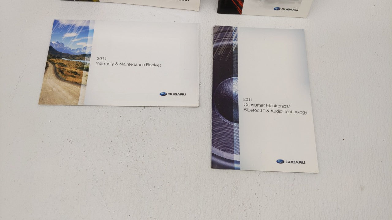 2011 Subaru Legacy Owners Manual Book Guide OEM Used Auto Parts - Oemusedautoparts1.com