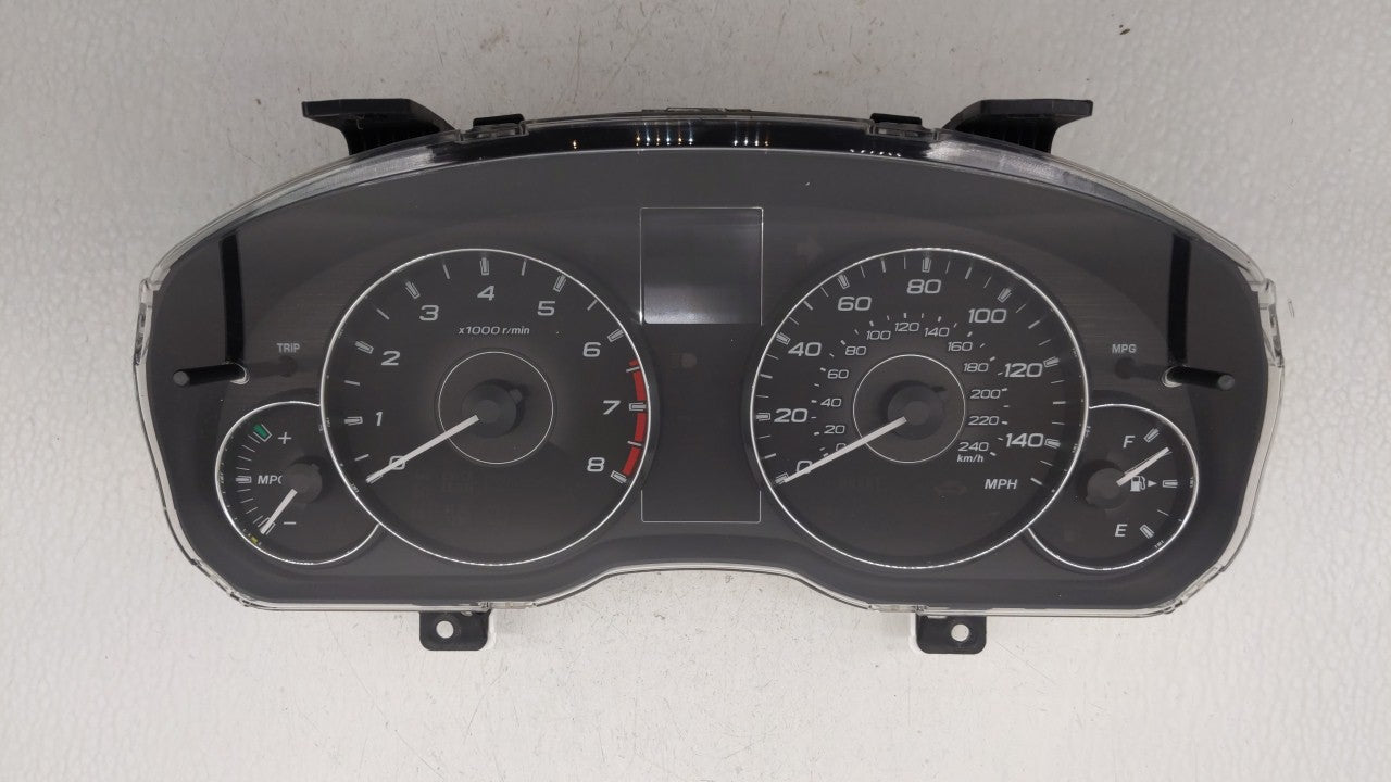 2011 Subaru Legacy Instrument Cluster Speedometer Gauges P/N:85003AJ31A Fits OEM Used Auto Parts - Oemusedautoparts1.com