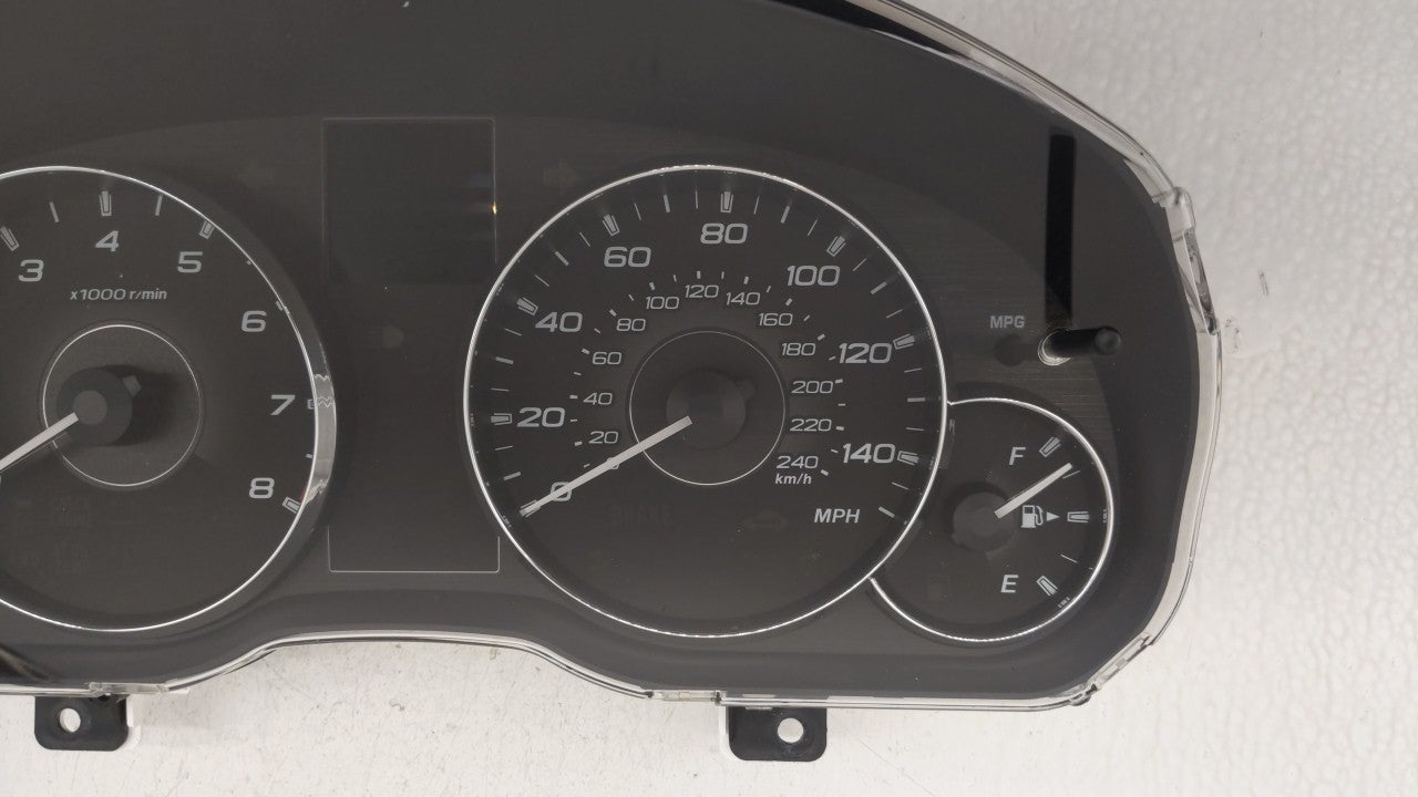 2011 Subaru Legacy Instrument Cluster Speedometer Gauges P/N:85003AJ31A Fits OEM Used Auto Parts - Oemusedautoparts1.com