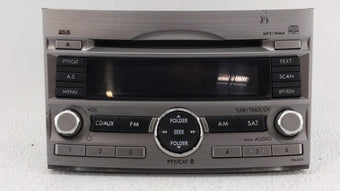 compare product 2010-2012 Subaru Legacy Radio AM FM Cd Player Receiver Replacement P/N:86201AJ64A Fits Fits 2010 2011 2012 OEM Used Auto Parts